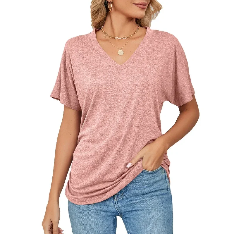 women-short-sleeve-v-neck-t-shirt-tops