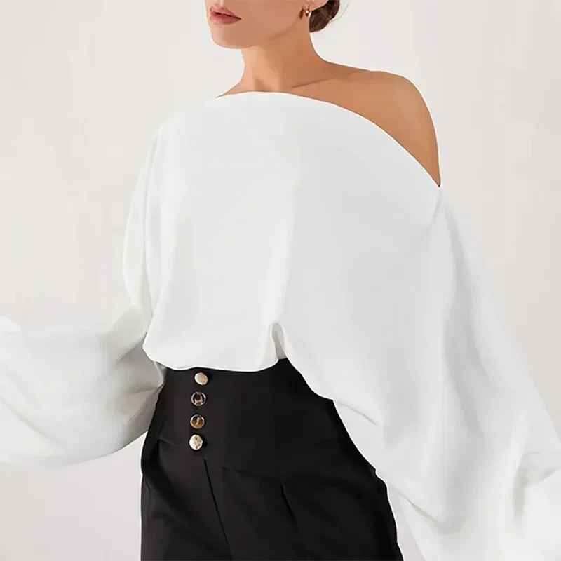 yeezzi-female-korean-fashion-puff-sleeves-casual-t-shirt-2023-spring-autumn-off-the-shoulder-white-black-tops-for-women